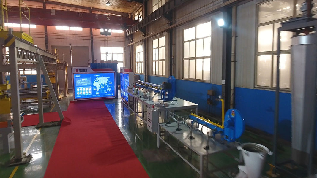 Xi'an Brictec Engineering Co., Ltd. linha de produção do fabricante