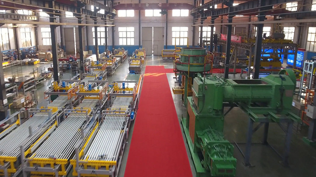 Xi'an Brictec Engineering Co., Ltd. linha de produção do fabricante