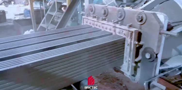 Máquina de Fabricação de Tijolos Extrusora a Vácuo de Dois Estágios de Escala Média para Tijolos e Telhas de Argila 4