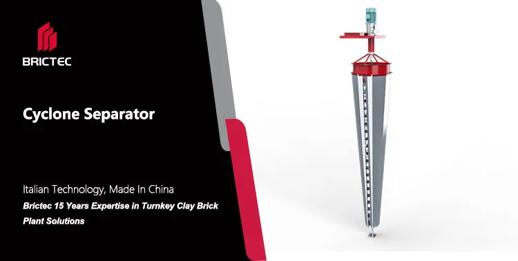 Máquina de secagem de separador de ciclone para secagem de tijolos de argila no processamento 0