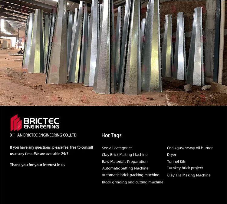 Máquina de secagem de separador de ciclone para secagem de tijolos de argila no processamento 6