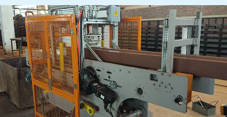 Máquinas de fabricação de tijolos de máquina de corte com produção sincronizada e de alta velocidade e contínua 1
