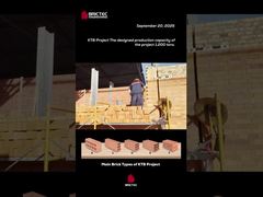 Dentro do Projeto KTB da Brictec – Fábrica de Tijolos de 1200 Toneladas/Dia em Construção