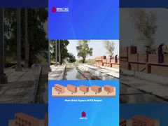 linha de produção de tijolos de argila